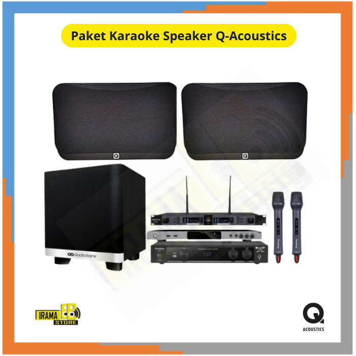 Paket Karaoke Speaker Q Acoustic - No Touchscrean